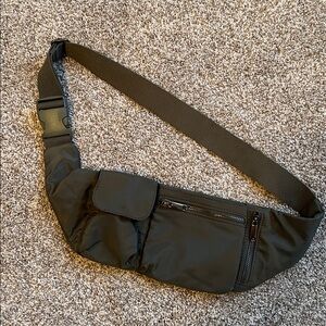 Olive green Crossbody bag/fanny pack